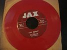 RAY ABRAMS MOONDOG'S BLUES 45 RECORD LATE FREIGHT JAX RED COLOR VINYL