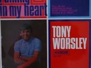 * TONY WORSLEY * Raining In My Heart * Ep* Picture Cover * MONO *