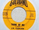 J.B. FUSILIER: Think Of Me 45 Goldband cajun country hear