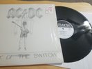 AC/DC Flick Of The Switch LP NM 801001 white labels orig vinyl embossed Shrink