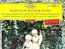 DGG RED STEREO STICKER - RICHTER - MOZART - PROKOFIEFF - PIANO CONCERTOS - NM