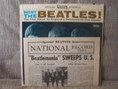Meet the Beatles shrink LP comes with 4 page Beatle Issue National Record News