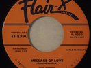 FLAIR-X 5000 Orbits Orig RARE R&B 45 Near Mint Message Of Love
