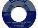 R & B  45   **  Dean Barlow  **  Third Window From The Right  ** Lescay ReIssue