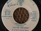 JAH JAH CHILDREN - Freedom Cry / Spinning Wheel - RARE REGGAE ROOTS TRINIDAD 45