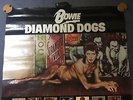 VERY RARE DAVID BOWIE ORIGINAL 1974 DIAMOND DOGS RCA RECORDS PROMOTIONAL POSTER