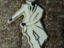 ORIGINAL 1970s/80s BANBURY WALT JABSCO DANCING MAN SKA 2 TWO TONE MADNESS BADGE