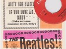 BEATLES Ain't She Sweet STUNNING COND red label SWEDEN 45 rare  swedish LISTEN
