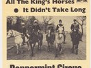 PEPPERMINT CIRCUS All The Kings Horses UK PSYCH Sweden 45 Ronnie Burns BEE GEES