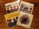 The Kinks - S/T Kinda Kinks-Size Kinkdom Rhino RE 1988 Jackets NM- Vinyl NM