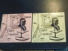 2x NM EP:Art Tatum/Carter Bellson David Stone Martin Picture Covers Clef 318&319