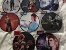 DAVID BOWIE 7” PICTURE DISCS X 8 NEW