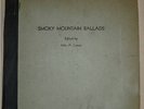 RARE 78 rpm Victor Record Album: SMOKY MOUNTAIN BALLADS, edited by John A. Lomax