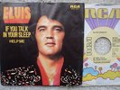 Elvis Presley - Help Me / If You Talk In Your Sleep USA DEMO / PROMO 45 + PS