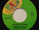 PRIMBROCK SKIGGS - That Was Yesterday 45 rpm UNPLAYED-MINT   SUPER RARE