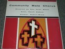 Community Male Chorus In Concert RARE 2 LP Private Christian Gospel Worship Avon