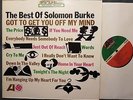 Soul LP SOLOMON BURKE The Best Of... ATLANTIC (USA, 1965) late 1960s pressing