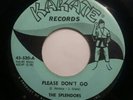 The Splendors Please Don't Go Rare Northern Soul 45 Karate 1966 Funk 7inch