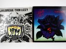 THIN LIZZY JAILBREAK / BLACK ROSE VINYL RECORD ALBUMS LP