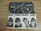 Beatles Strawberry Fields Forever Penny Lane 45 Single Danish Import Very Rare