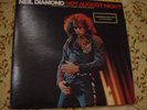 NEIL DIAMOND hot august night, nm 2 lp set MOBILE FIDELITY, PROMO,  1979