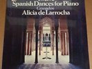Alicia de Larrocha GRANADOS 12 Spanish Dances - Epic LC 3943 SEALED