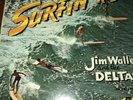 JIM WALLER AND THE DELTAS Surfin' Wild LP Original Arvee Surf Mono VG