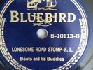 NM BOOTS and his BUDDIES: Remember / Lonesome Road Stomp on BLUEBIRD