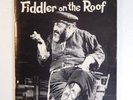 Playbill: Fiddler on the Roof - December 1964 - Starring Zero Mostel