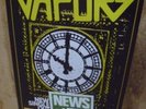 THE VAPORS  UNIQUELY DESIGNED 'NEWS AT TEN' POSTER 75 CM X 40 CM