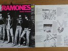 RAMONES - Rocket to Russia (rare UK 1977 Sire black & white Insert) PUNK