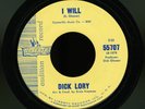Teen Popcorn 45 - DICK LORY - I Will /Catch Myself Crying LIBERTY 55707 Promo M-