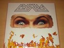 CRONOS - Dancing In The Fire LP OIS [NM] 1st.press 1990 ROADRACER +RAR+ Venom