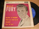 Nice  EP  =   Billy Fury   Self Titled EP  1961 Decca   DFE 6694  VG+/ EX