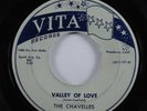Doo Wop R&B 45 CHAVELLES Valley Of Love VITA HEAR