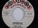 Instrumental Surf Tittyshaker 45 DICK DALE/THE DEL-TONES Miserlou DELTONE HEAR