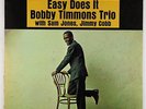 Bobby Timmons Trio - Easy Does It LP - Riverside - RLP 9363 DG