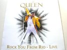 QUEEN 'ROCK YOU FROM RIO-LIVE' 2009 STEREO LP EX/EX