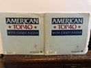 AMERICAN TOP 40 WITH CASEY KASEM, RADIO SHOW LP'S WITH CUE SHEETS, 1986