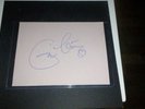 Eric Clapton Signed Autograph Page