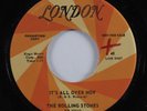 Rock 45 ROLLING STONES It's All Over Now LONDON VG+/VG++ promo HEAR