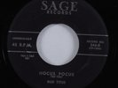 Rockabilly 45 BUD TITUS Hocus Pocus SAGE HEAR
