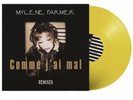 Mylene Farmer Comme j’ai mal collector edition limitée couleur jaune