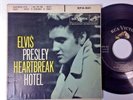 Elvis Presley heartbreak Hotel EPA 821 45 rpm EP Vinyl Record and Picture Sleeve