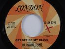Rock 45 ROLLING STONES Get Off Of My Cloud LONDON VG+ promo HEAR