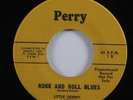 Rockabilly 45 LITTLE DENNY & TORKEYS Rock & Roll Blues PERRY VG+ promo HEAR