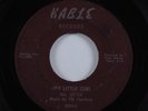 Rockabilly 45 MEL ANTON Hey Little Girl KABLE HEAR