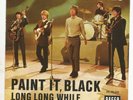 GERMAN PICTURE SLEEVE & 45- INV. -ROLLING STONES -  PAINT IT BLACK  -HEAR-DECCA