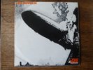 LED ZEPPELIN FIRST ALBUM ORANGE LETTERING GREY LINE VERSION 6 FIRST PRESSING