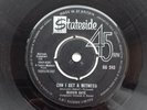 MARVIN GAYE Can I Get A Witness Stateside SS243 Record in V G + Condition .
